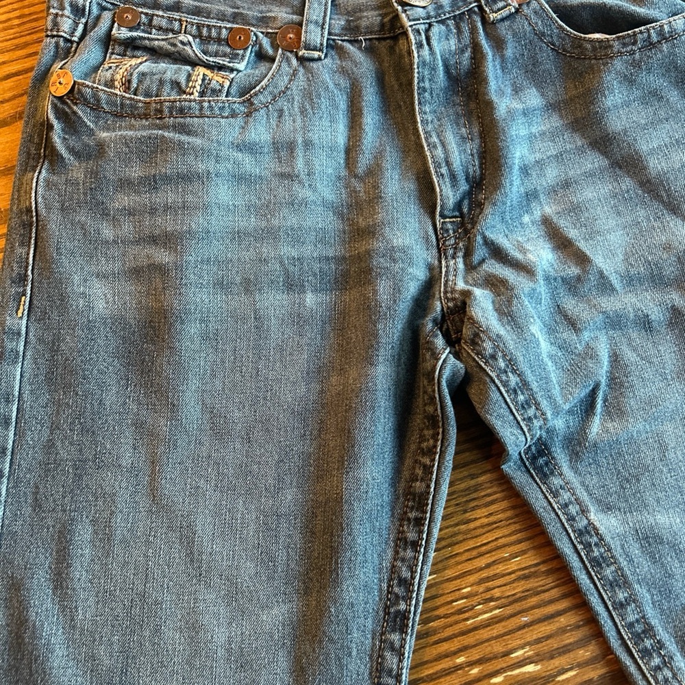 True Religion Light Blue Relaxed Jeans
